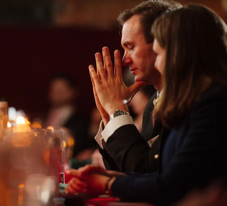 Nervous groom says his prayers - Scott Gilbert Wedding Photography